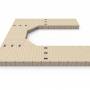 U-Shape dock, 20′ Long x 20′ Wide фото 1