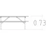 Picnic Table Linnea HPL фото 2