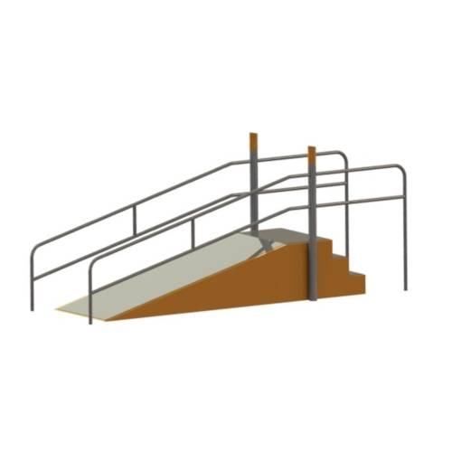 Stairs with Ramp фото