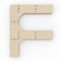 F-Shape dock, 30′ Long x 25′ Wide, with 60″ Finger Docks фото 2