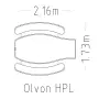 Picnic Table Olvon HPL фото 3