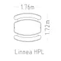 Picnic Table Linnea HPL фото 3